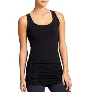 ✅‎ Athleta Black Pure Ruched Tank Top XS 438725